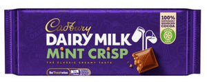 Cadbury's Dairy Milk Mint Crisp