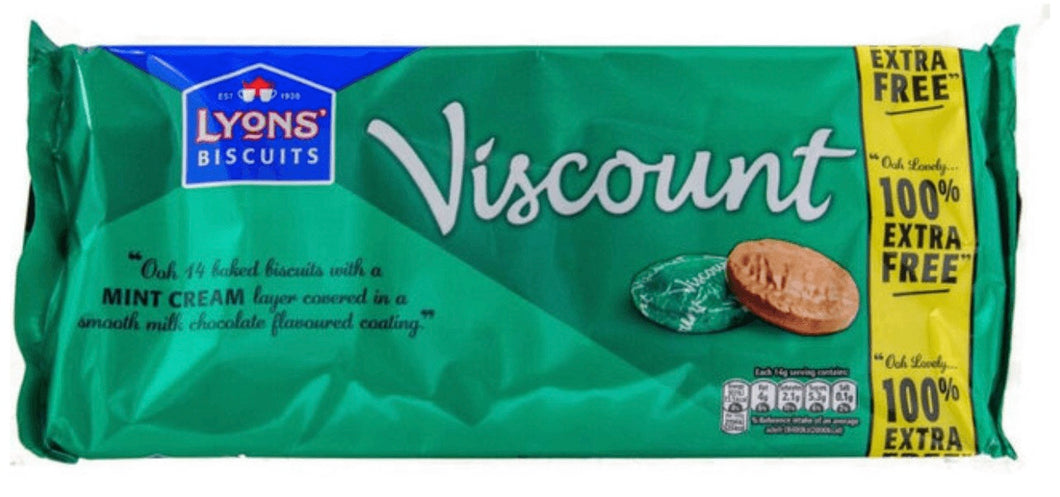 Viscount Mint Cream Biscuits