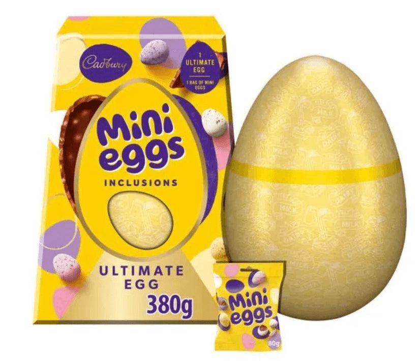 Cadbury's Ultimate Mini Egg Inclusions Easter Egg New for 2024