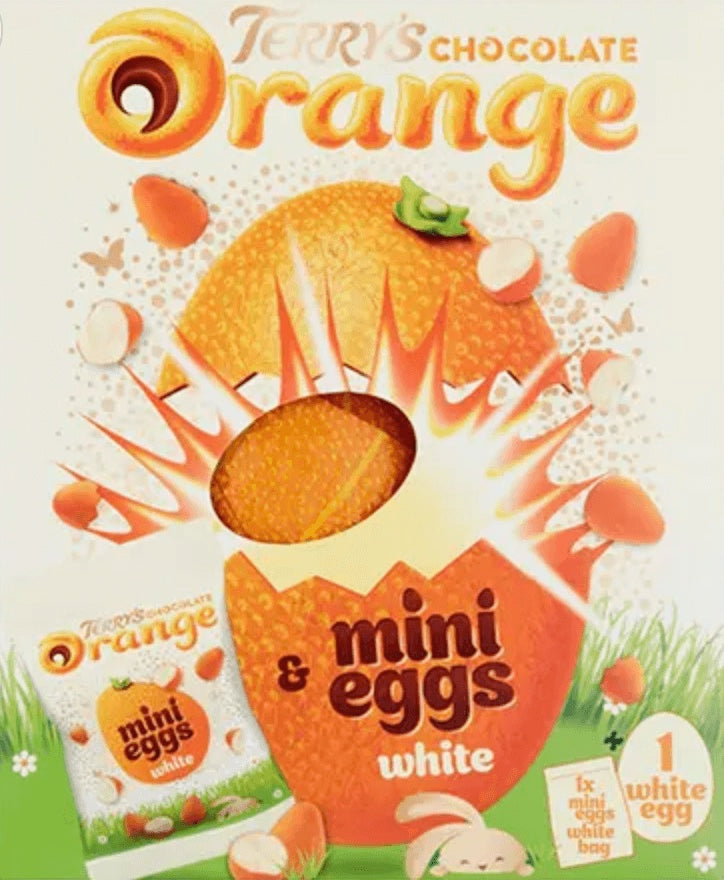 Terry's White Chocolate Orange Easter egg NEW